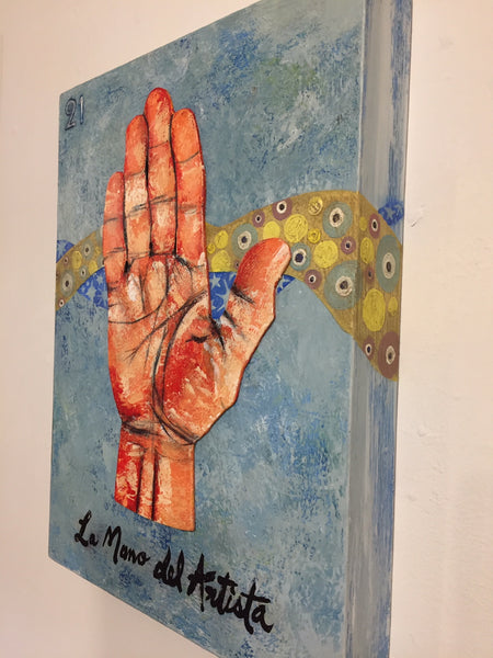 LA MANO (del Artista) / The Hand #21 by artist Andrea Bogdan