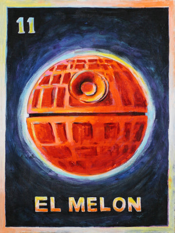 #11 EL MELON / Death Melon (The Melon) by artist Ted Meyer