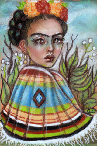 #74 EL SARAPE (The Blanketlike Shawl) by artist Tammy Mae Moon