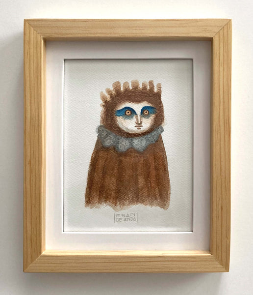 OWL CHILD by artist Fran De Anda