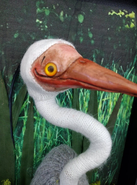 19 LA GARZA (The Heron) by artist Denise Bledsoe