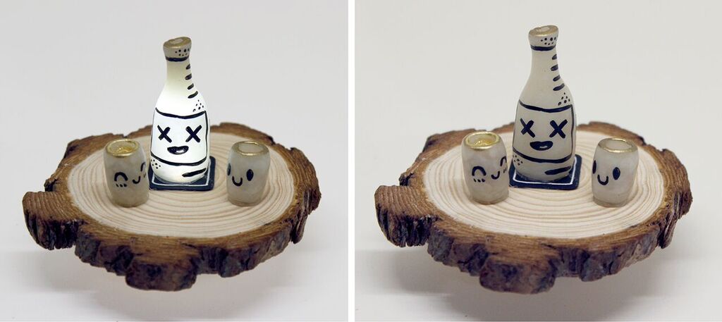 ITTY BITTY HAPPY HOUR I by artist Vera Paras