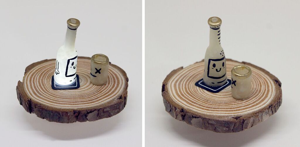 ITTY BITTY HAPPY HOUR III by artist Vera Paras