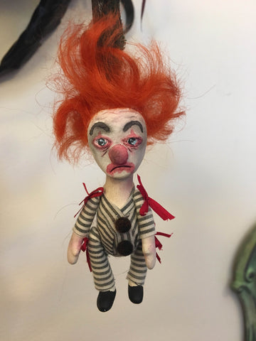 Clown Ornament by artist Richelle Nicole