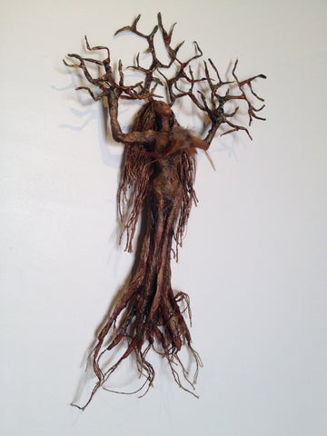 "Mujer Arbol" by artist Gabriela Zapata
