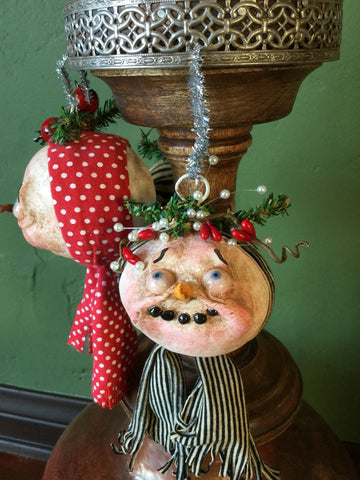 BLACK AND WHITE SCARF by artist Denise Bledsoe