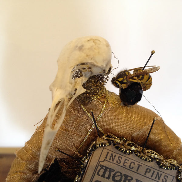 "Le gardien des abeilles (The Keeper of the Bees)" by artist Mavis Leahy