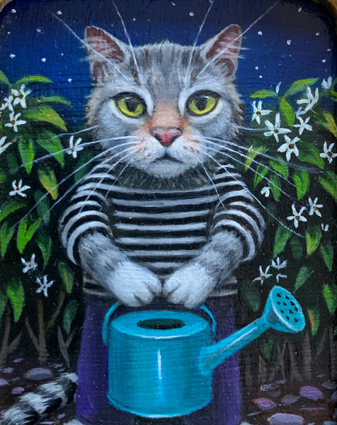 103 LA REGADERA (The Watering Can) / Tommy the Gardener by artist Olga Ponomarenko