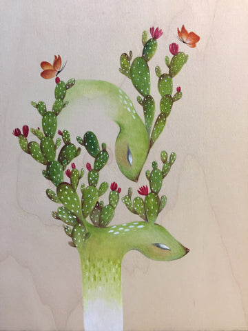 #39 EL NOPAL (The Prickly Pear Cactus) by artist Malathip