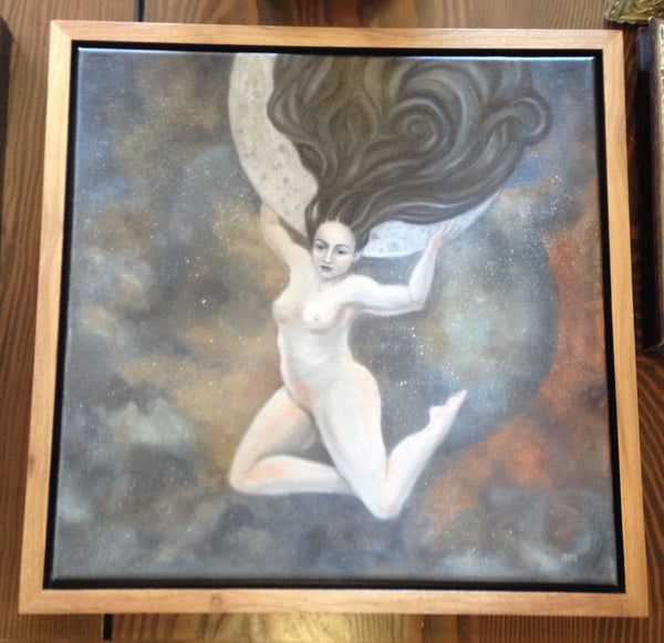 MOON THIEF by artist Anna Magruder