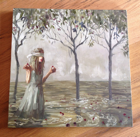 Weighing by artist Lacey Bryant