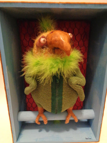 El cotorro #24 (The Parrot) by artist Denise Bledsoe