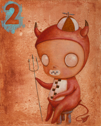No. 2 (El diablo #2/The Devil) by artist Kathie Olivas