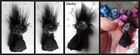 Darky Mini by artist Patricia Krebs