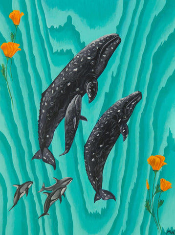 CALIFORNIA DREAMIN’ by artist Michelle Waters