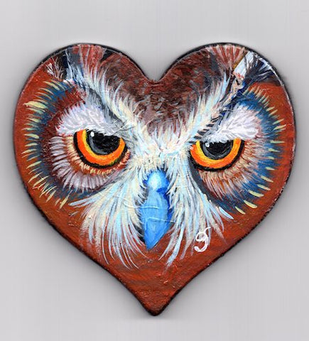 OWL 1 by artist Rosie Garcia