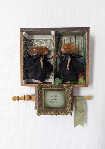 THE GIRL IN THE MIRROR by artist Lacey Bryant