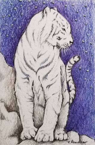 EL TIGRE #56 (The Tiger) by artist Tania Pomales