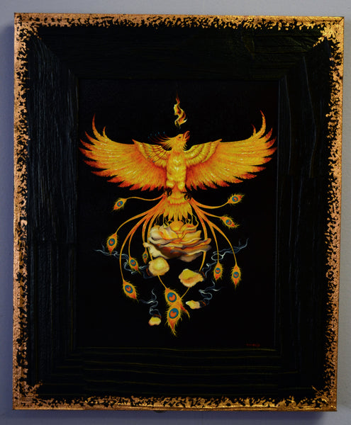 THE REBIRTH OF THE FLAME by artist Tania Pomales