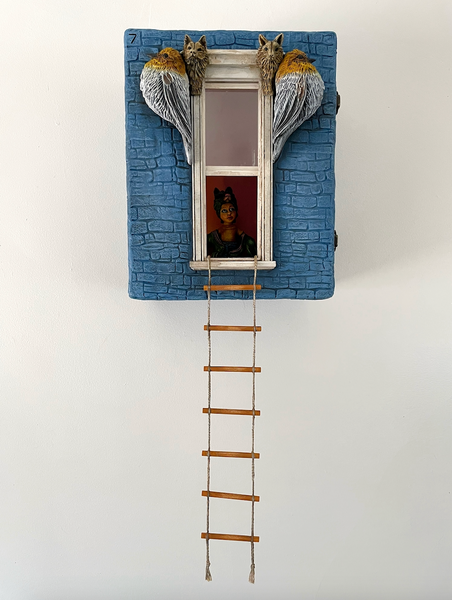 7 LA ESCALERA (The Ladder) by artist Samantha Jane Mullen