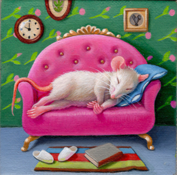 DOWNTIME Giclee Print by artist Olga Ponomarenko