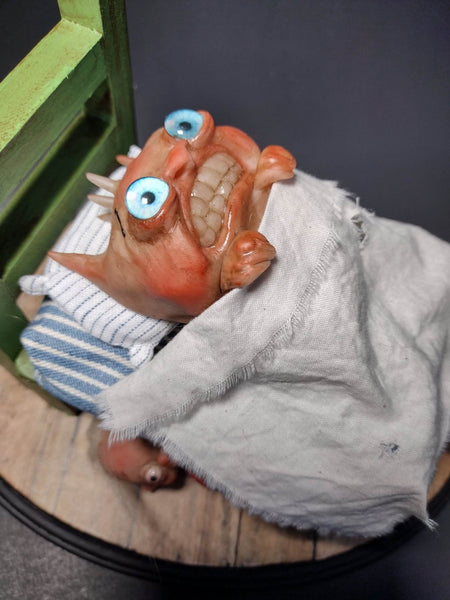 SOMETHING UNDER MY BED by artist Denise Bledsoe