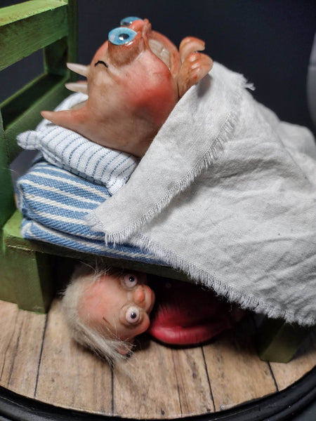 SOMETHING UNDER MY BED by artist Denise Bledsoe