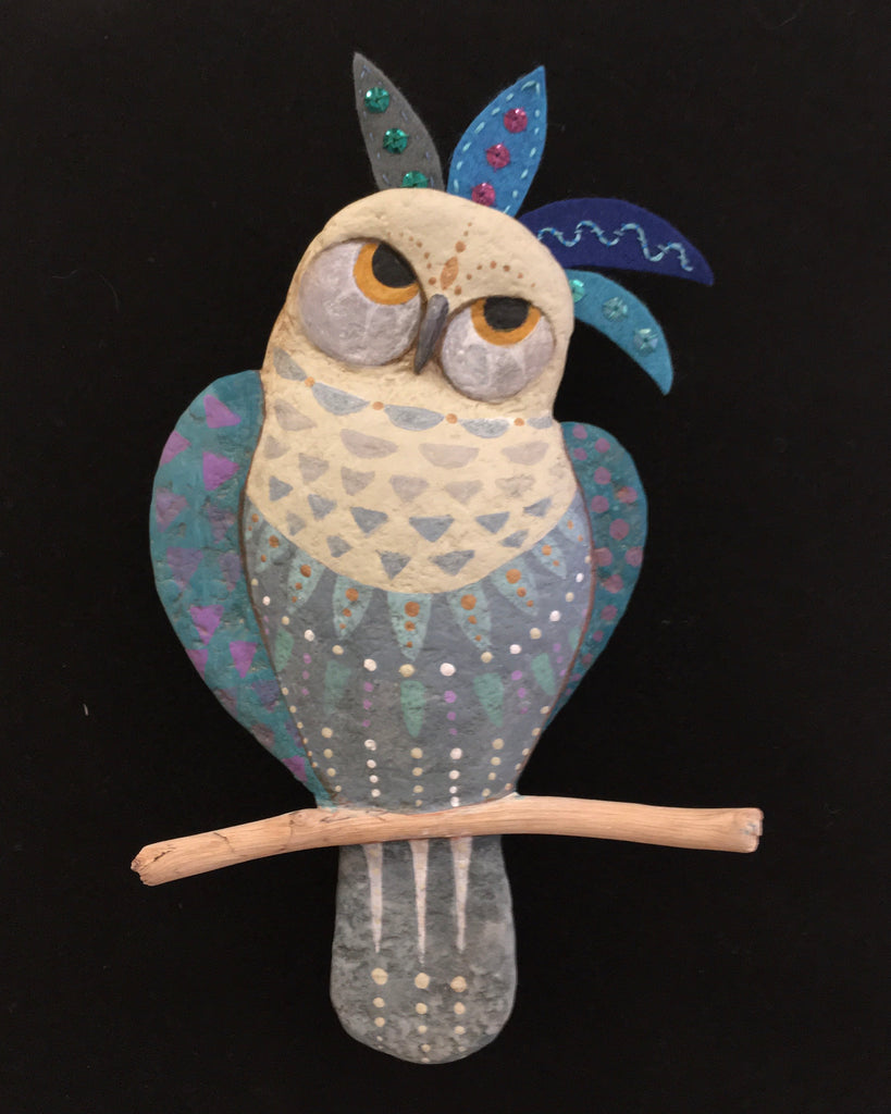 ANNUKANPÖLLÖ (Annukka’s Owl) by artist Ulla Anobile