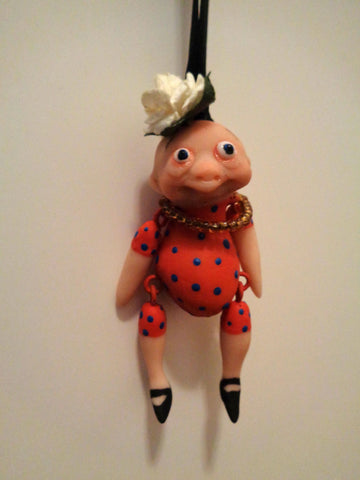 "Babe Red and Blue" by artist Denise Bledsoe