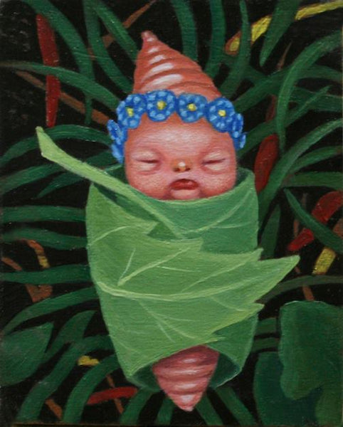 ROYAL BABY WORM by artist Olga Ponomarenko
