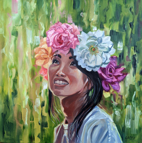 BECOMING A QUEEN by artist Lacey Bryant