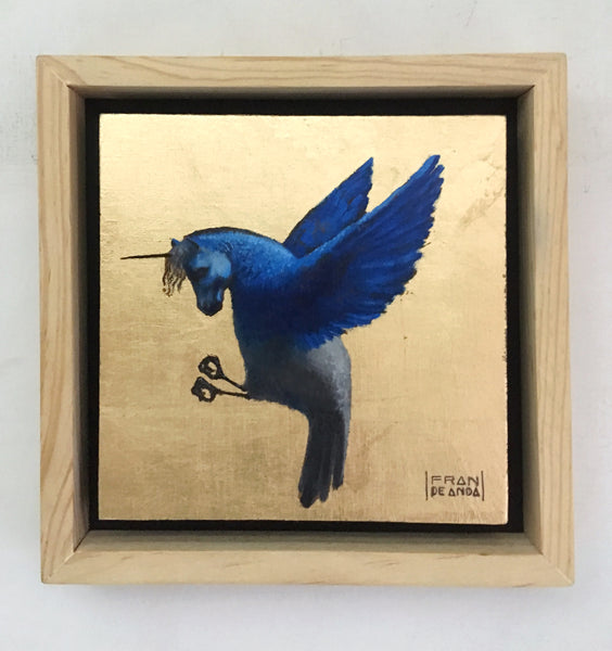 UNICORN BIRD by artist Fran De Anda