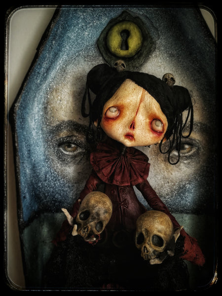 BLUEBEARD'S WIFE by artist Anthi Matsouka (MonstrumFlos)