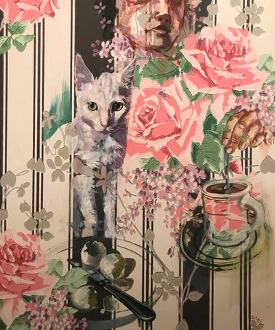 BREAKFAST RITUALS by artist Lacey Bryant