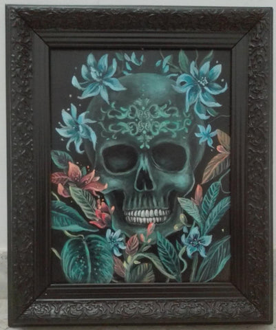 LA CALAVERA #42 (The Skull) by artist Ingrid Tusell