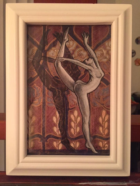 LAS BALLERINAS #65 (The Dancers) by artist Annette Hassell