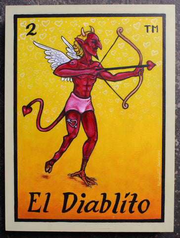 EL DIABLO #2 (The Devil) by artist Gabriela Zapata