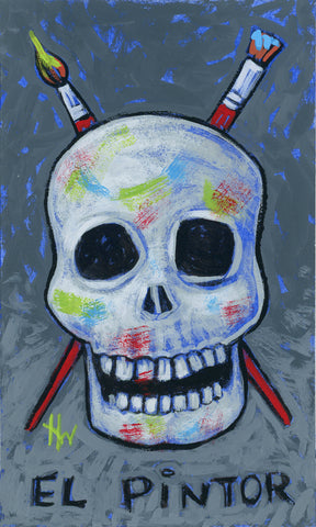 55 EL PINTOR (The Painter) by artist Holly Wood