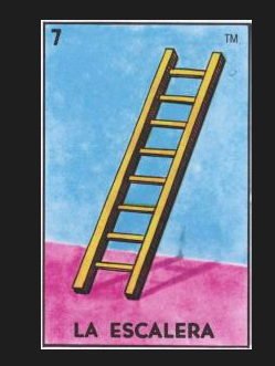 La escalera #7 (The Ladder) by artist Consu Tolosa