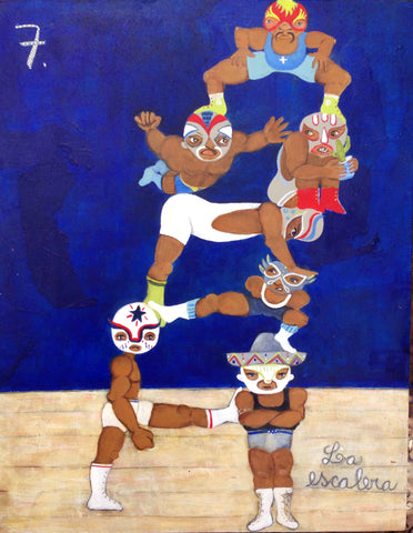 La escalera #7 (The Ladder) by artist Consu Tolosa