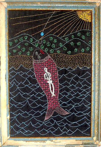 El pescado #50 (The Fish) by artist Mavis Leahy