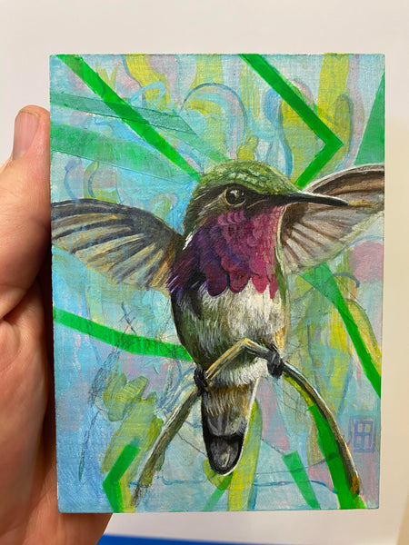 HUMMINGBIRD STUDY 1 by artist Ben Robertson