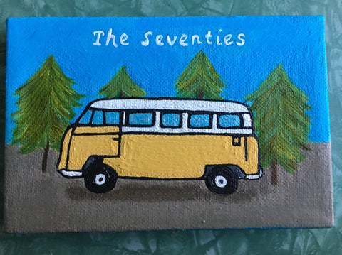 #70 EL CAMION / The Seventies (The Bus) by artist Terri Berman