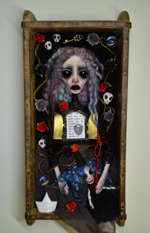 THE PRISONS OF OUR CHILDHOOD by artist Anima ex Manus Art Dolls (Ioanna Tsouka)