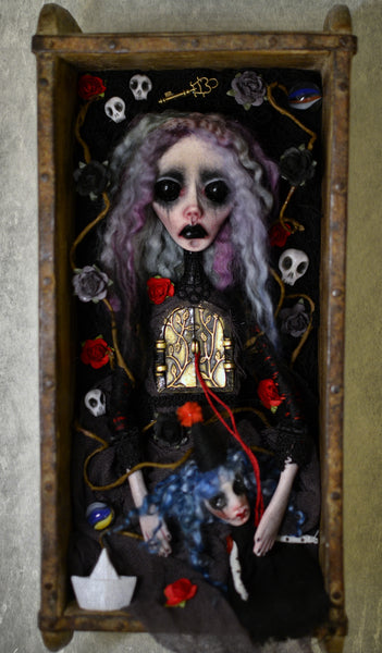 THE PRISONS OF OUR CHILDHOOD by artist Anima ex Manus Art Dolls (Ioanna Tsouka)