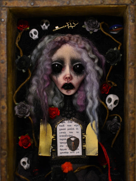 THE PRISONS OF OUR CHILDHOOD by artist Anima ex Manus Art Dolls (Ioanna Tsouka)