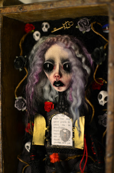 THE PRISONS OF OUR CHILDHOOD by artist Anima ex Manus Art Dolls (Ioanna Tsouka)
