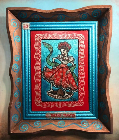 60 EL JARABE TAPATIO (The Mexican Hat Dance) / The Scotus Stomp by artist Pamela Enriquez-Courts