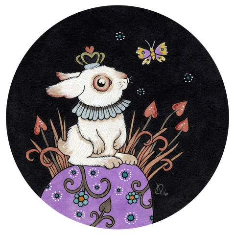 The Jewelled Rabbit by artist Anita Inverarity