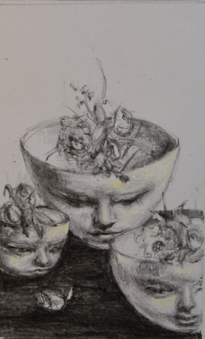 LA JICARA (Water Your Garden) / The Bowl #93 by artist Jaclyn Alderete